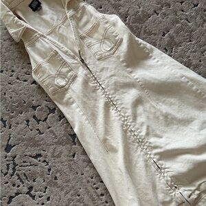 BDG Cream Women's Denim Dress